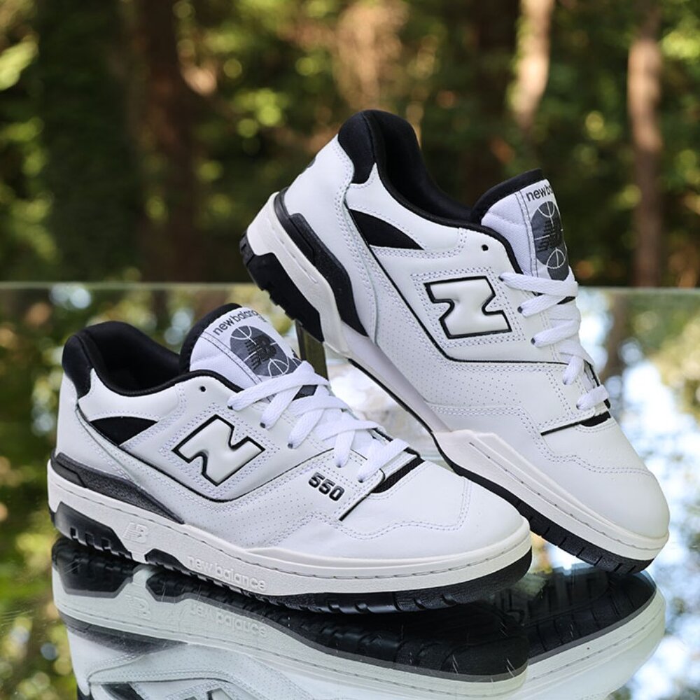 New Balance 550 White Black - Picture 3 of 12